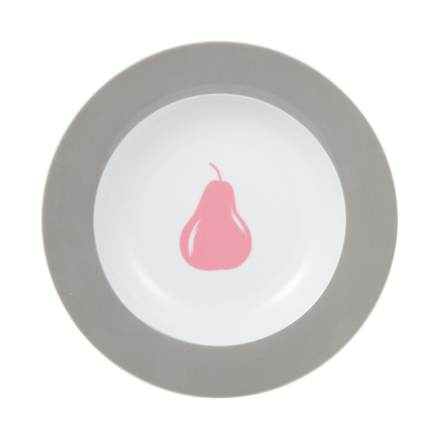 PLATO HONDO 4 PZS PORCELANA BENETTON FRUITS
