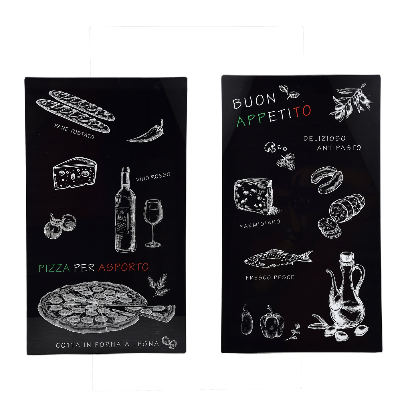 Set 2 protectores de vitrocerámica San ignacio & SET 2PC PANEL PROTECTOR VITRO CRISTAL VITRO SG