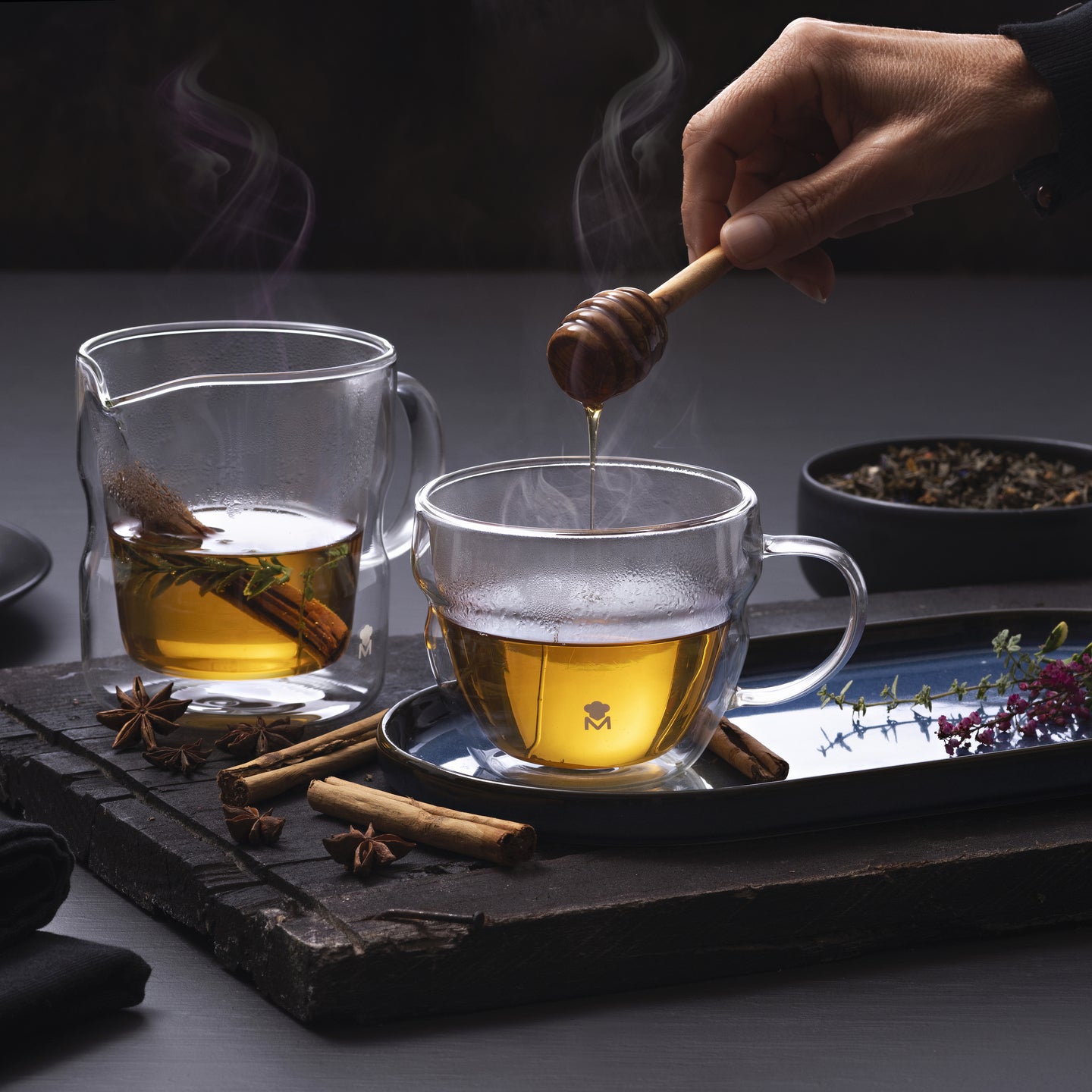 Set 2 Tazas doble pared MasterPRO 380 ml (5)