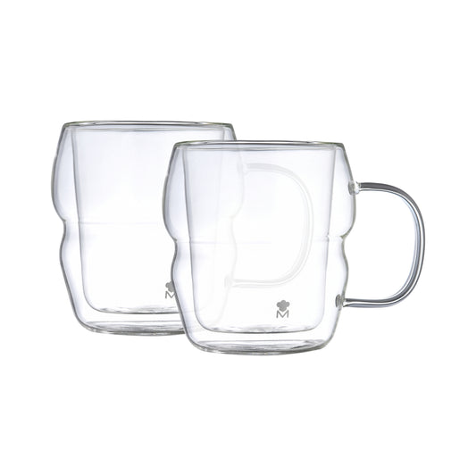 SET 2PCS TAZAS 450ML BOROSILICATO DOBLE PARED MIXOLOGY MP