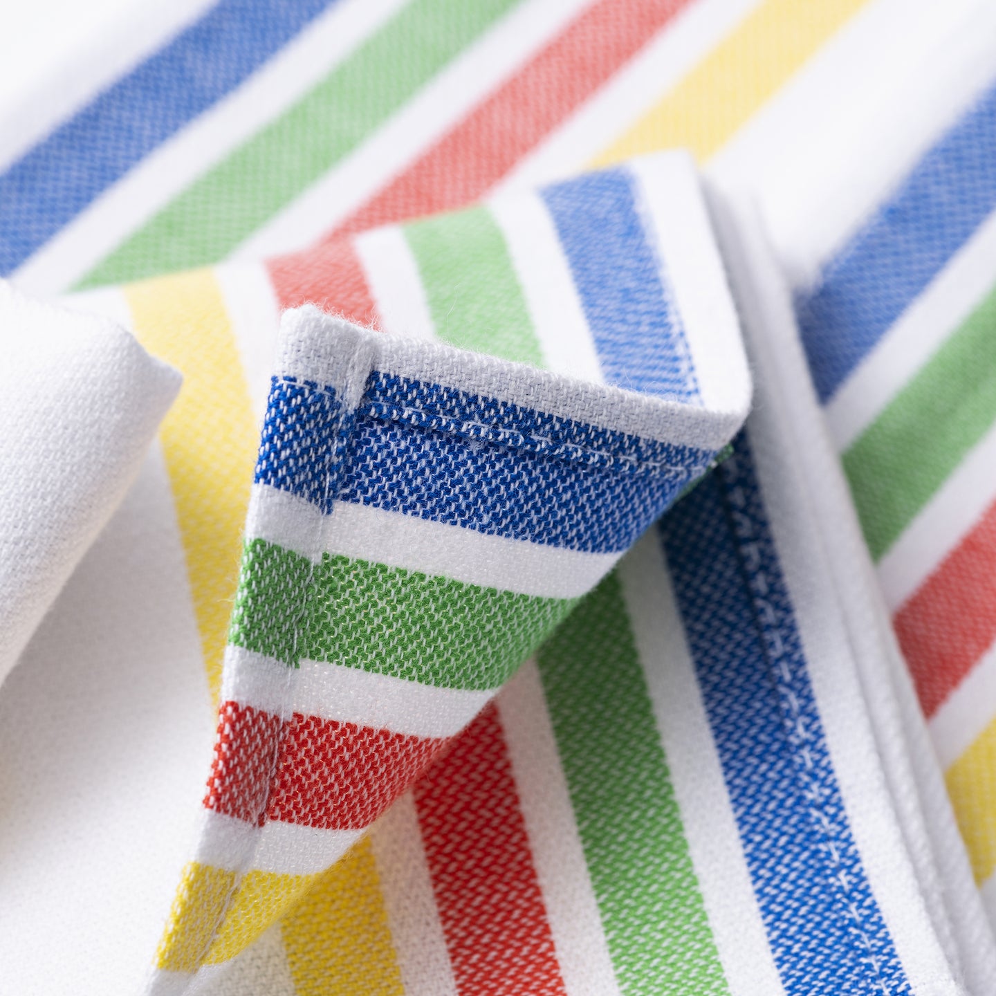 Set 4 Manteles individuales Benetton Blanco a Rayas 30x45cm (3)