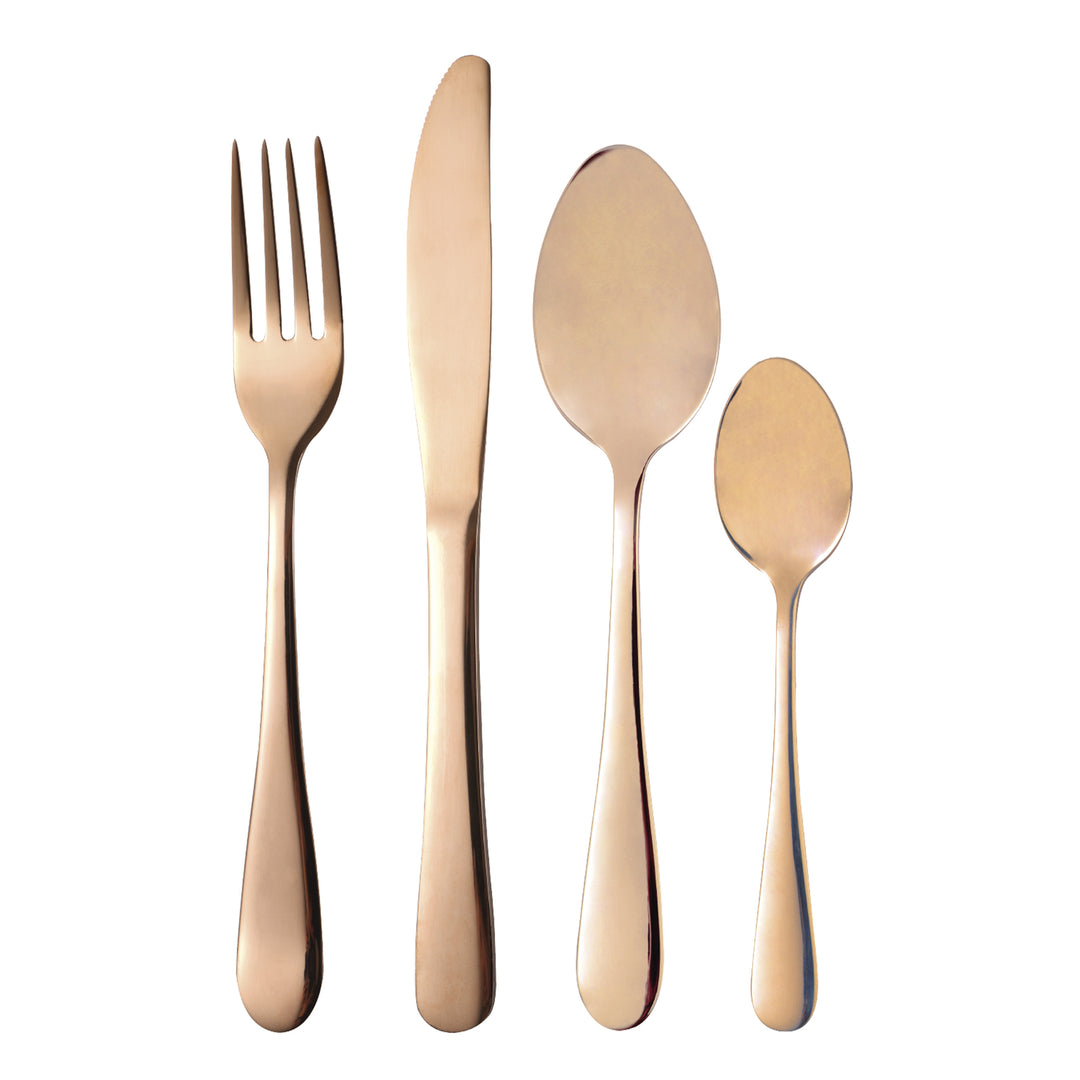 Cubertería de 24 piezas Bergner de acero inoxidable - Munich