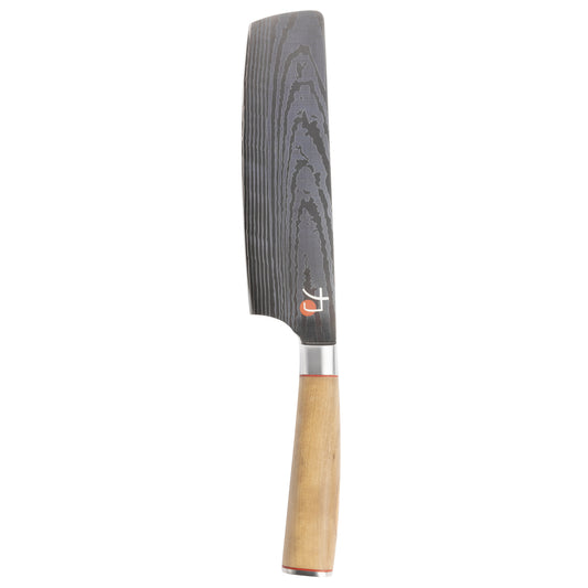 Cuchillo macheta mango de madera MasterPRO Tetsu 17.5 cm
