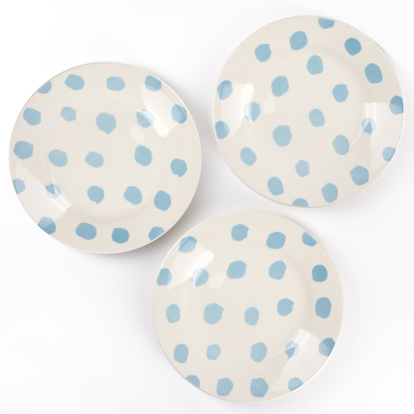 Set de 3 platos llanos Casa Samantha de gres 26cm (3)