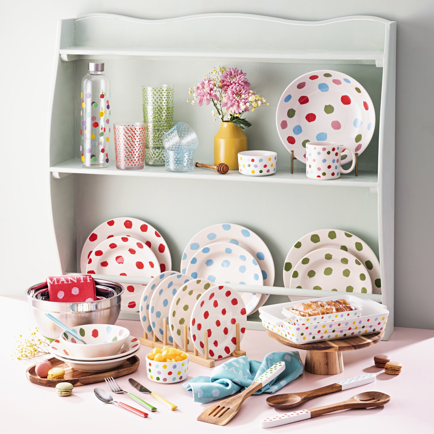 Ensaladera de gres multicolor Casa Samantha (5)