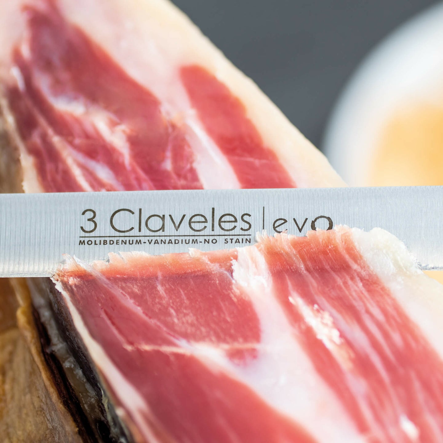 Cuchillo jamonero 3 Claveles 25 cm (1)