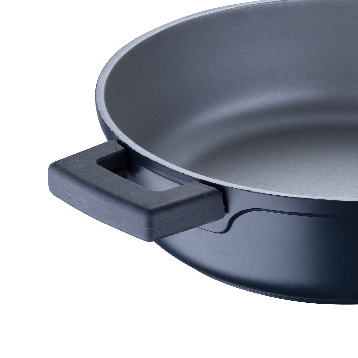 Cacerola baja MasterPRO de aluminio fundido 28 cm - Índigo (4)