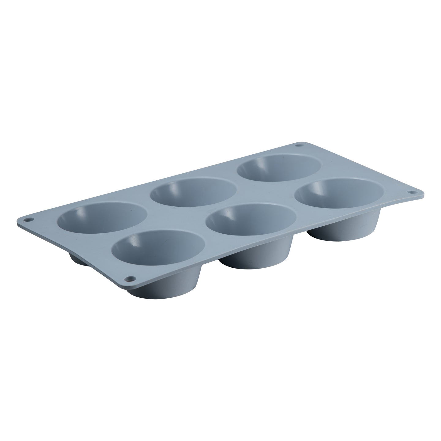 MOLDE PARA MAGDALENAS 6 TAZAS 26.8X16.5X3CM SILICONA SG