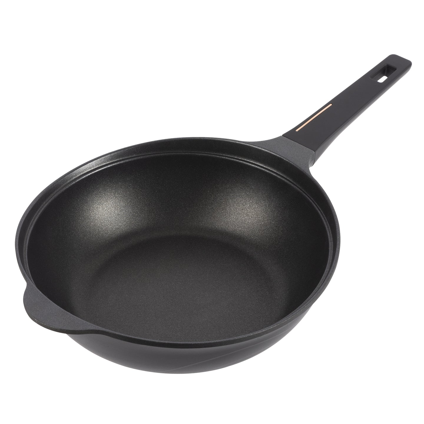 WOK 30CM ALUM FUND NEGRO COPPER BG