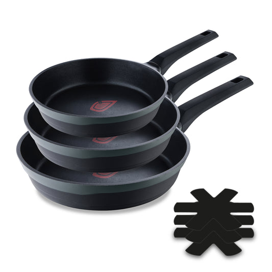 Set de 3 sartenes MasterPRO de aluminio fundido - Gastro reeco