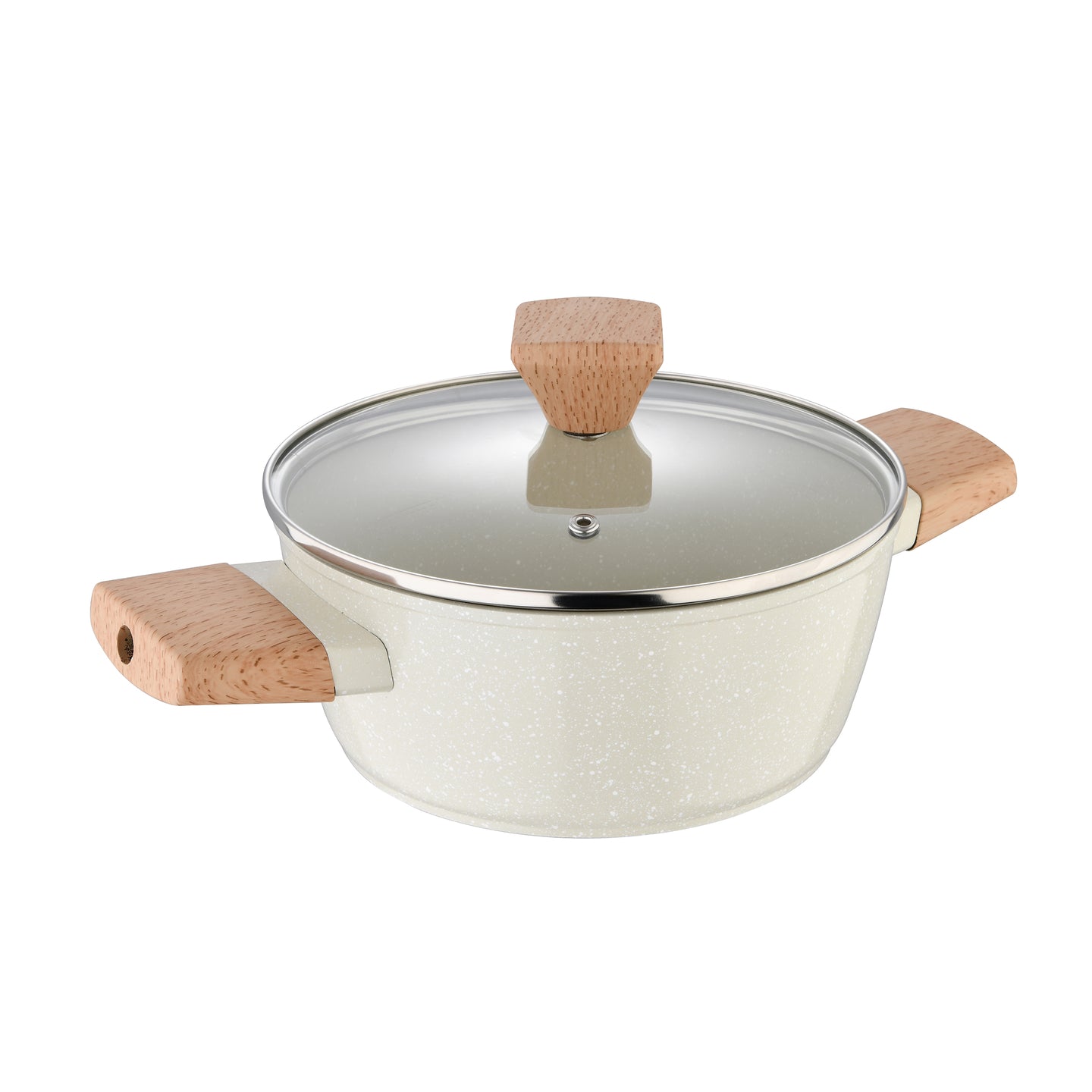 Cacerola Bergner de aluminio forjado - Naturally & CACEROLA 20CM CON TAPA ALU FORJ IND NATURALLY BG