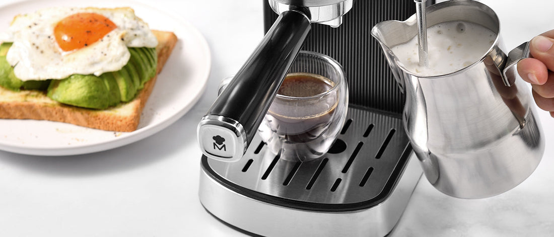 Cafetera Foodies de MasterPRO 4 recetas de café