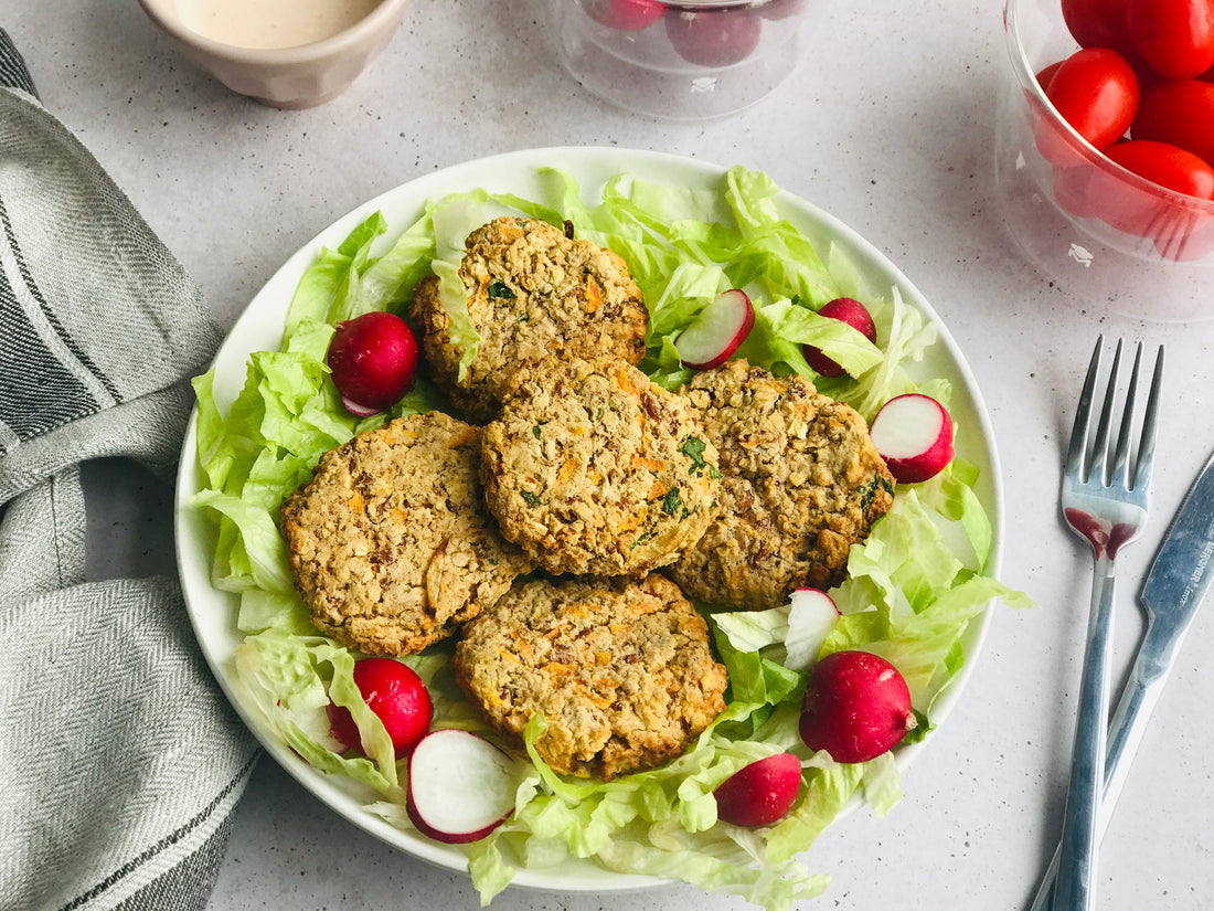 Hamburguesas Vegetales de Alubias Pintas