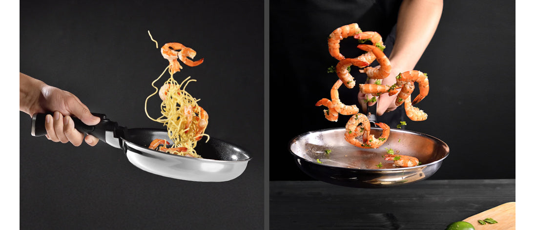 Sartenes de Acero Inoxidable LEGACY - Consejos de uso y diferencias