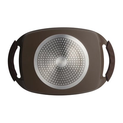 Asador de Aluminio Forjado Natur 36x23cm - San Ignacio