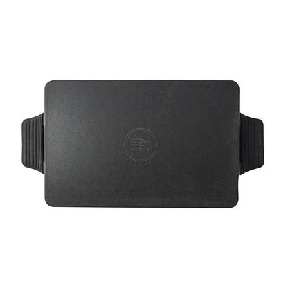 Plancha Rectangular de Hierro Fundido Esmalte Negro Xtra - San Ignacio