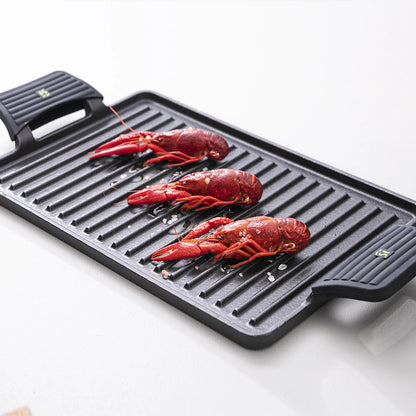 Plancha Rectangular de Hierro Fundido Esmalte Negro Xtra - San Ignacio