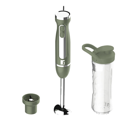 Batidora De Mano 1000W + Botella 0.6L Midnight - Bergner