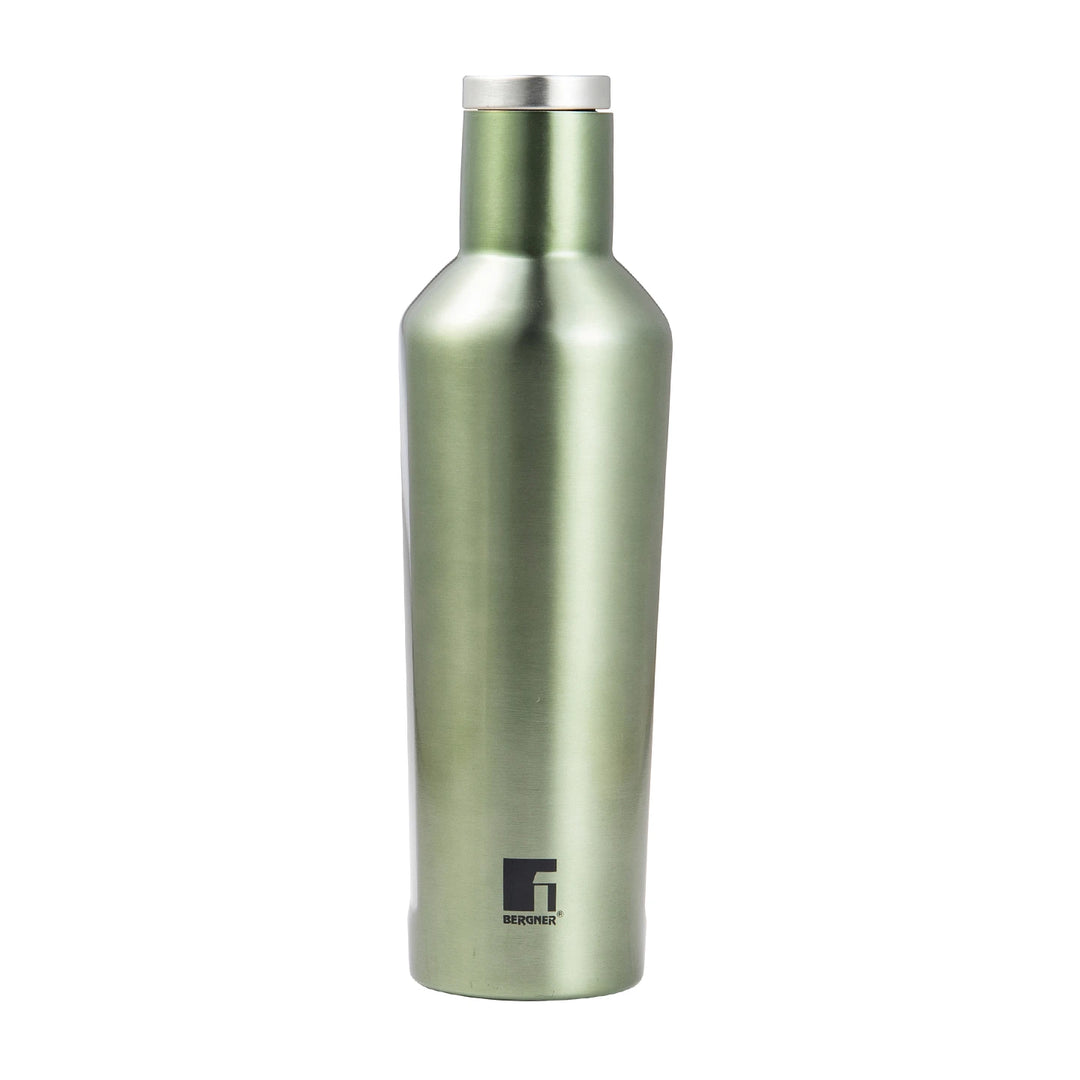 Botella de Viaje 500 ml Acero Inoxidable Midnight - Bergner