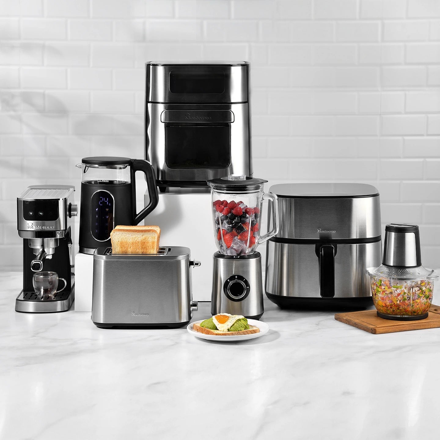 Batidora de vaso MasterPRO de 1000W y capacidad de 1.5L - Foodies Collection