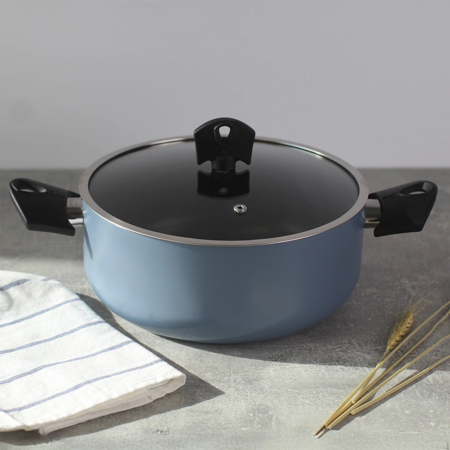 Cacerola con tapa de Aluminio Presnado Noia - San Ignacio