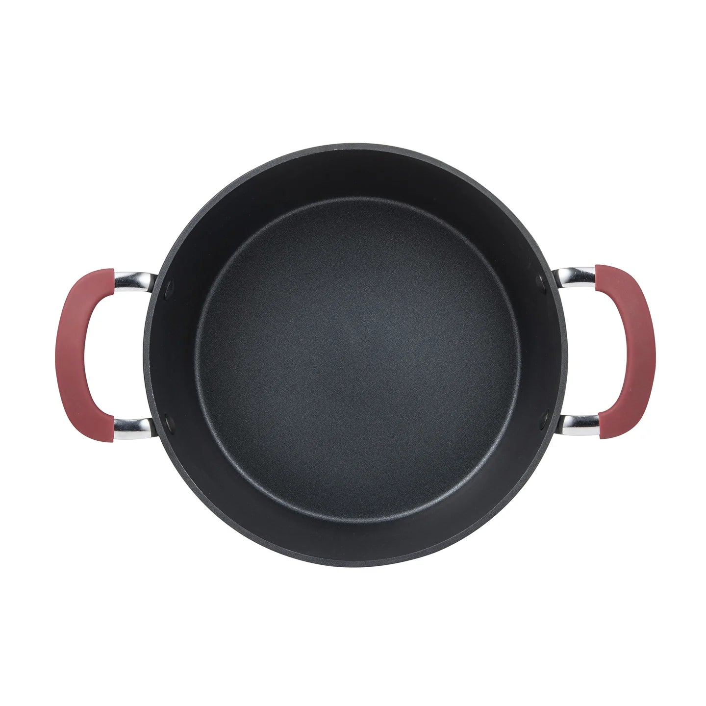 Cacerola con tapa 24 cm. de aluminio forjado Maroon - Bergner