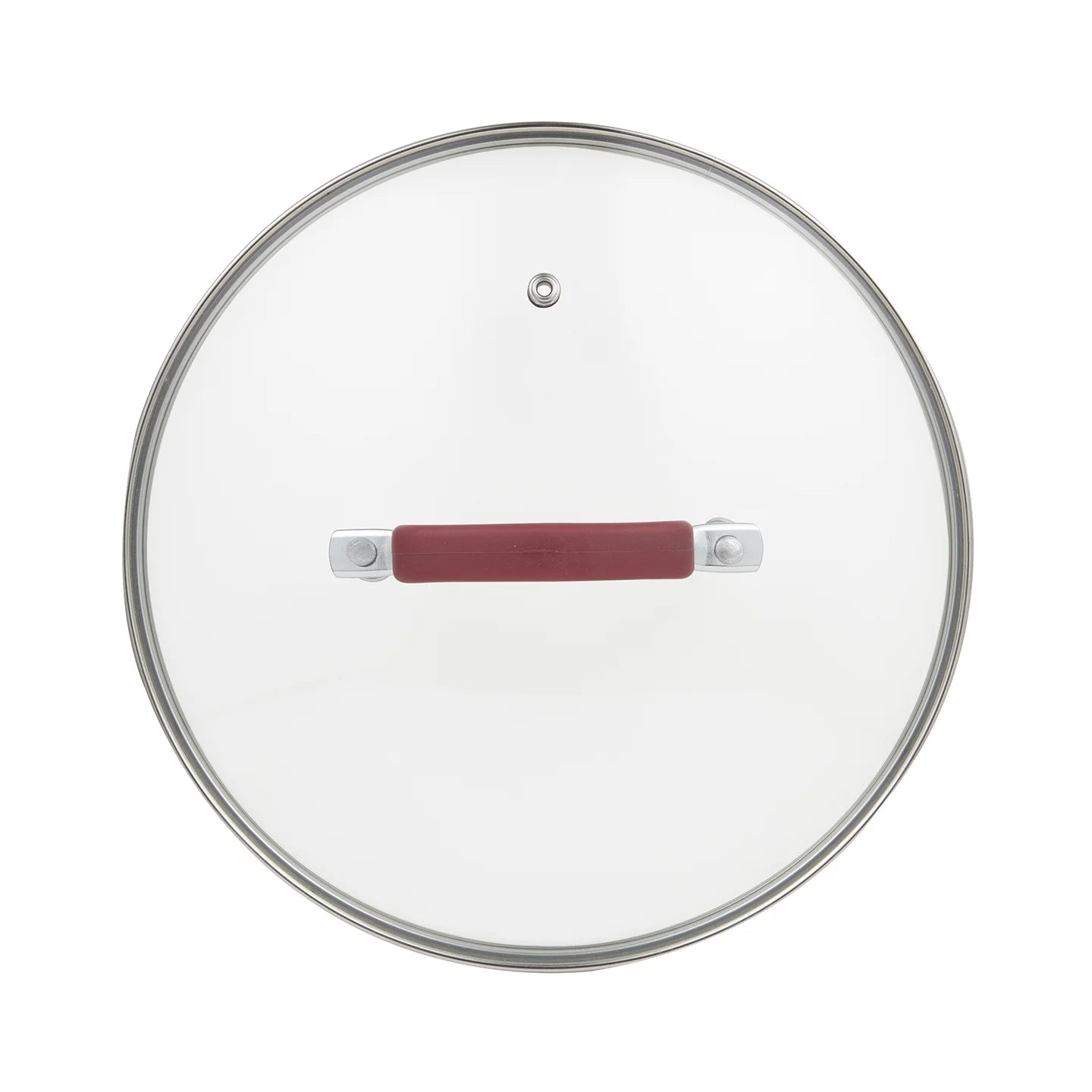 Cacerola con tapa 24 cm. de aluminio forjado Maroon - Bergner