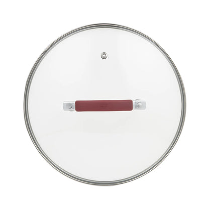 Cacerola con tapa 24 cm. de aluminio forjado Maroon - Bergner