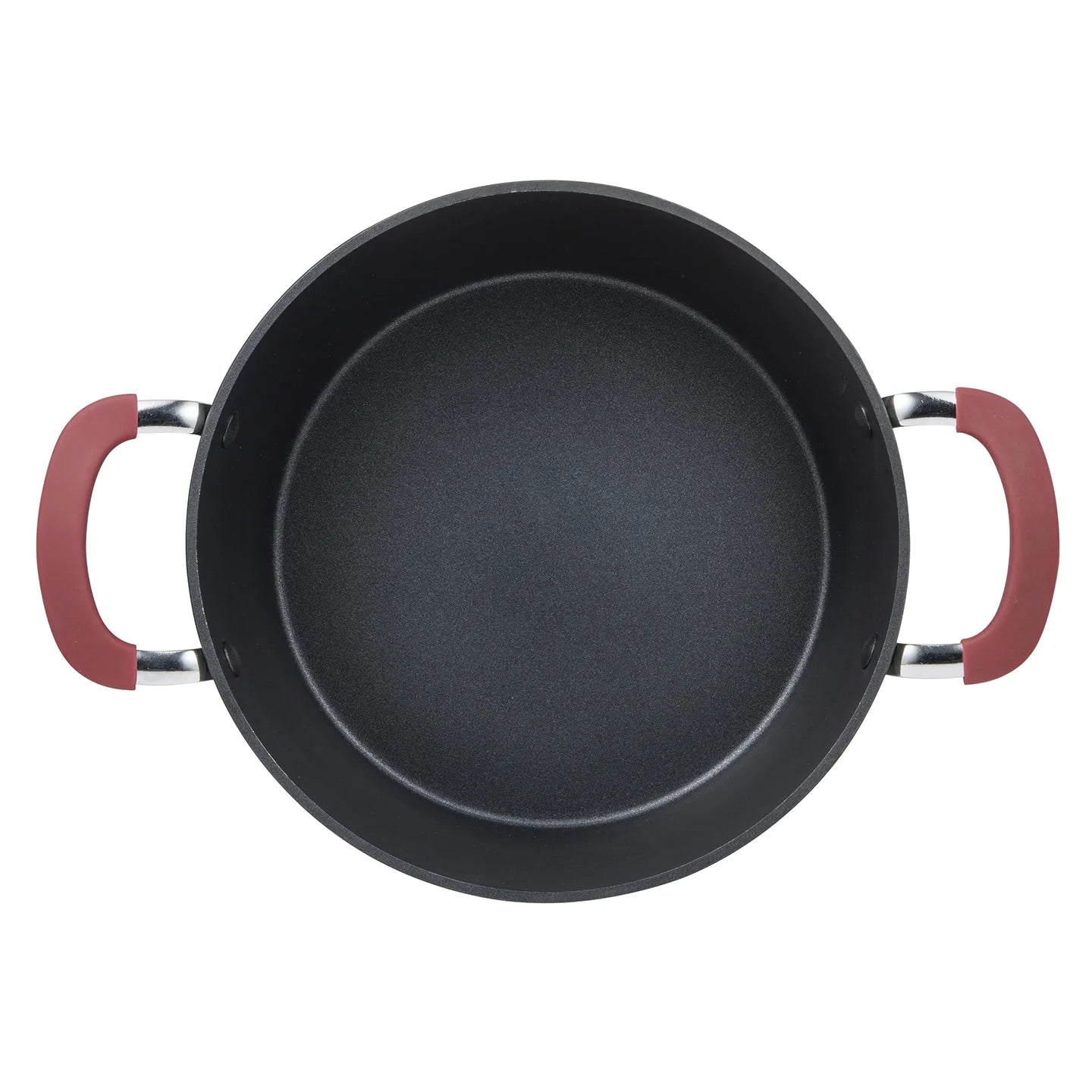 Cacerola con tapa 28 cm. de aluminio forjado Maroon - Bergner