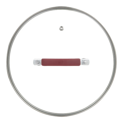 Cacerola con tapa 28 cm. de aluminio forjado Maroon - Bergner