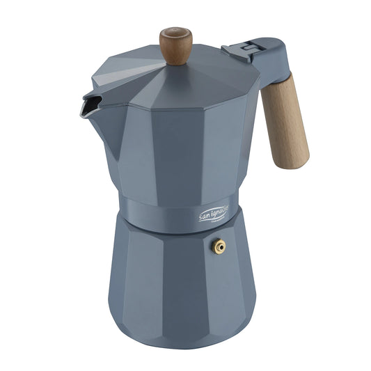 Cafetera italiana Noia de Aluminio y capacidad 6 Tazas - San Ignacio