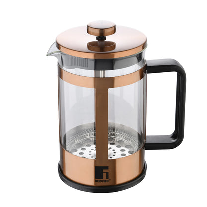 Cafetera de Émbolo de vídrio 800ml Copper - Bergner