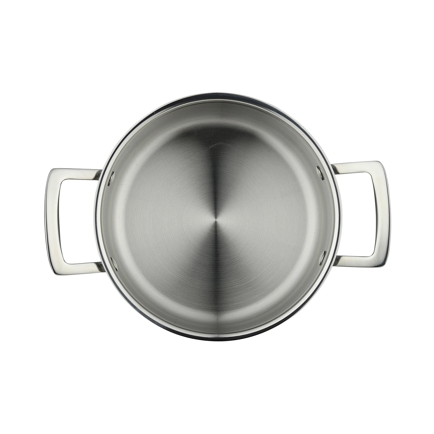 Cacerola de acero inox sin revestimiento con tapa LEGACY - MasterPRO