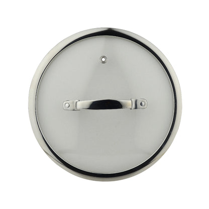 Cacerola de acero inox sin revestimiento con tapa LEGACY - MasterPRO