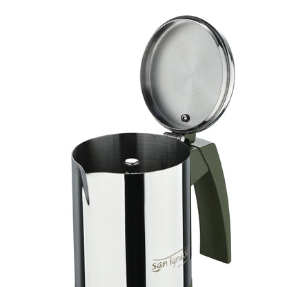 Cafetera 6 Tazas Acero Inox Experto - San Ignacio