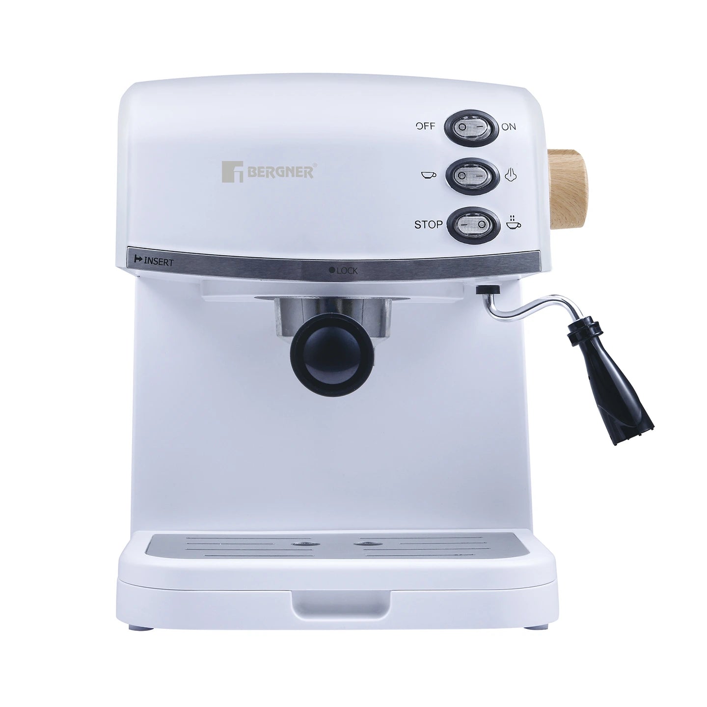 Cafetera Espresso 15 Bares 850W 1,5L Naturally - Bergner