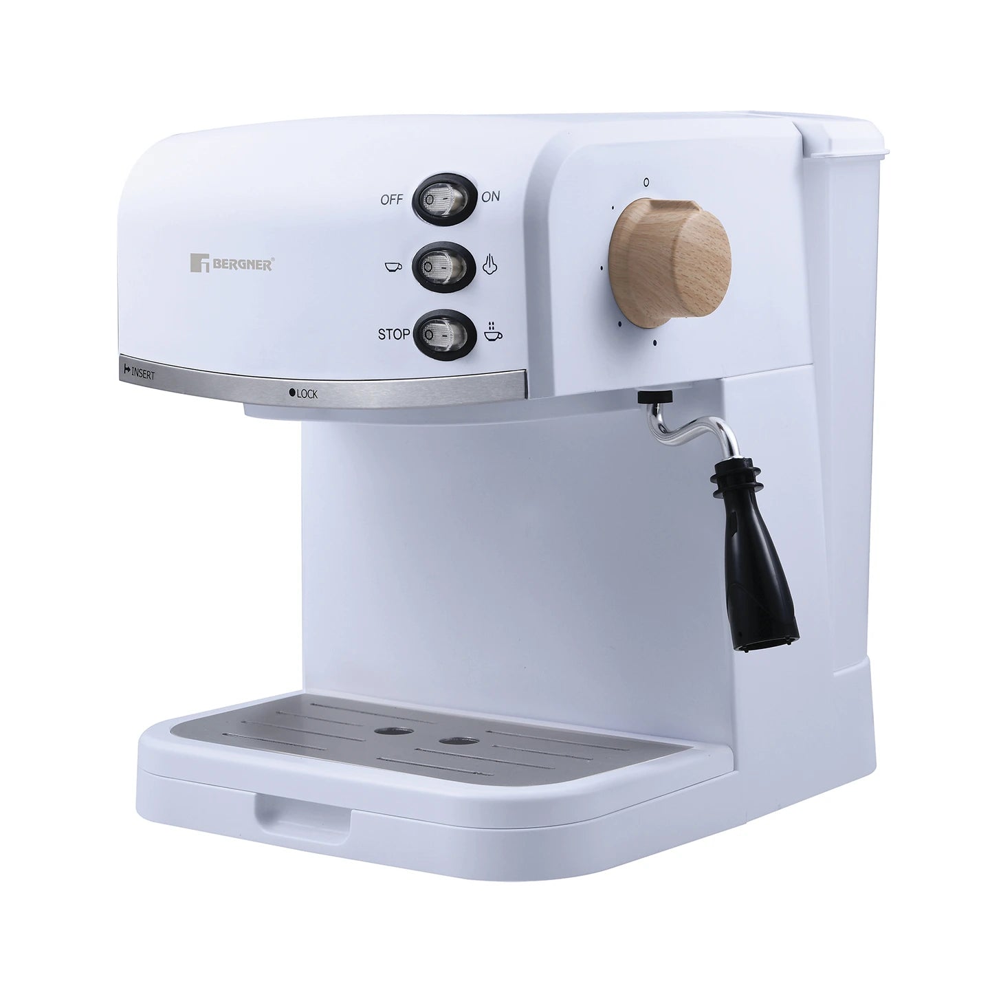 Cafetera Espresso 15 Bares 850W 1,5L Naturally - Bergner
