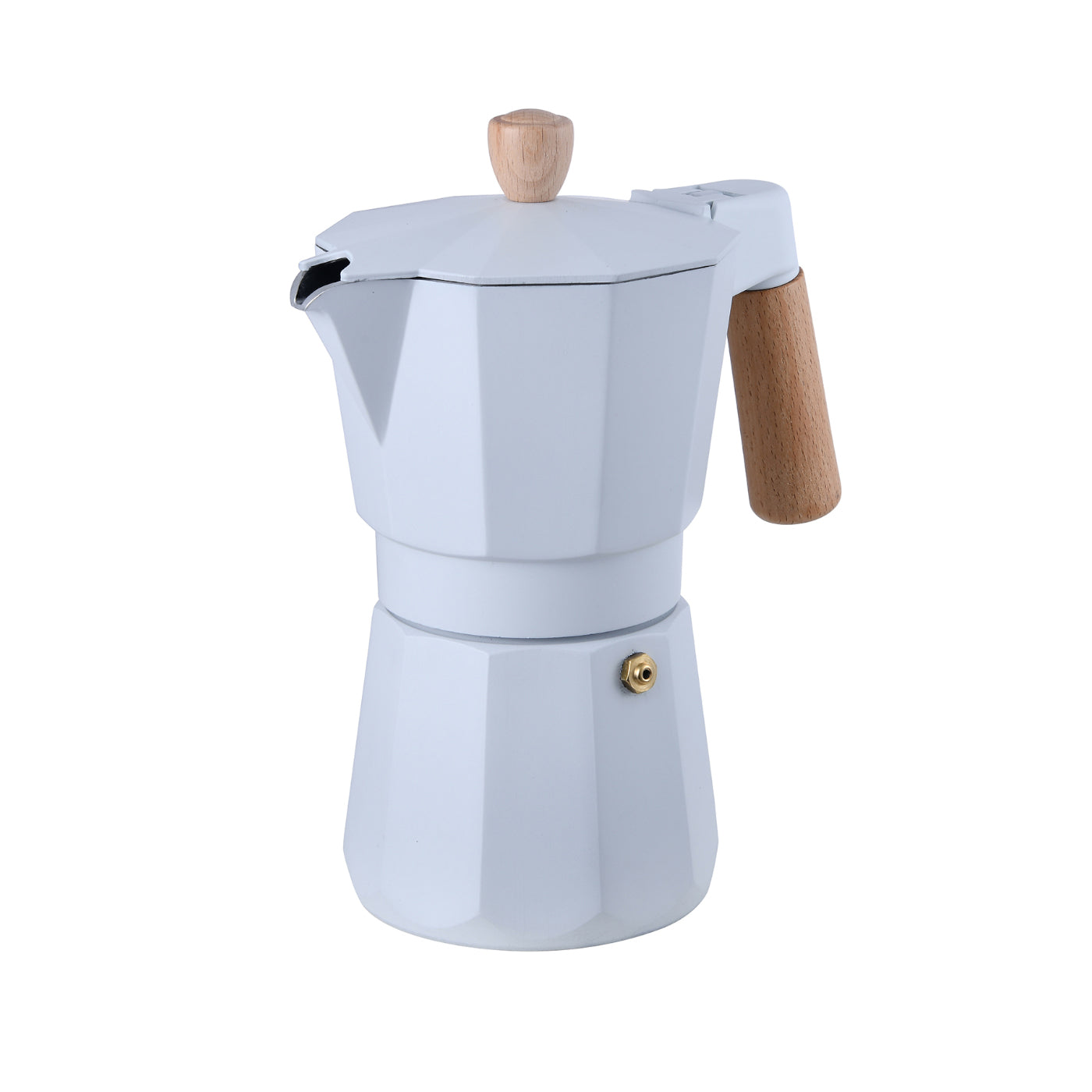 Cafetera de 6 Tazas Naturally Aluminio - Bergner