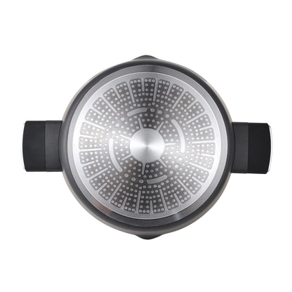 Cazuela de Aluminio Forjado con Tapa Ion 28cm - Bergner