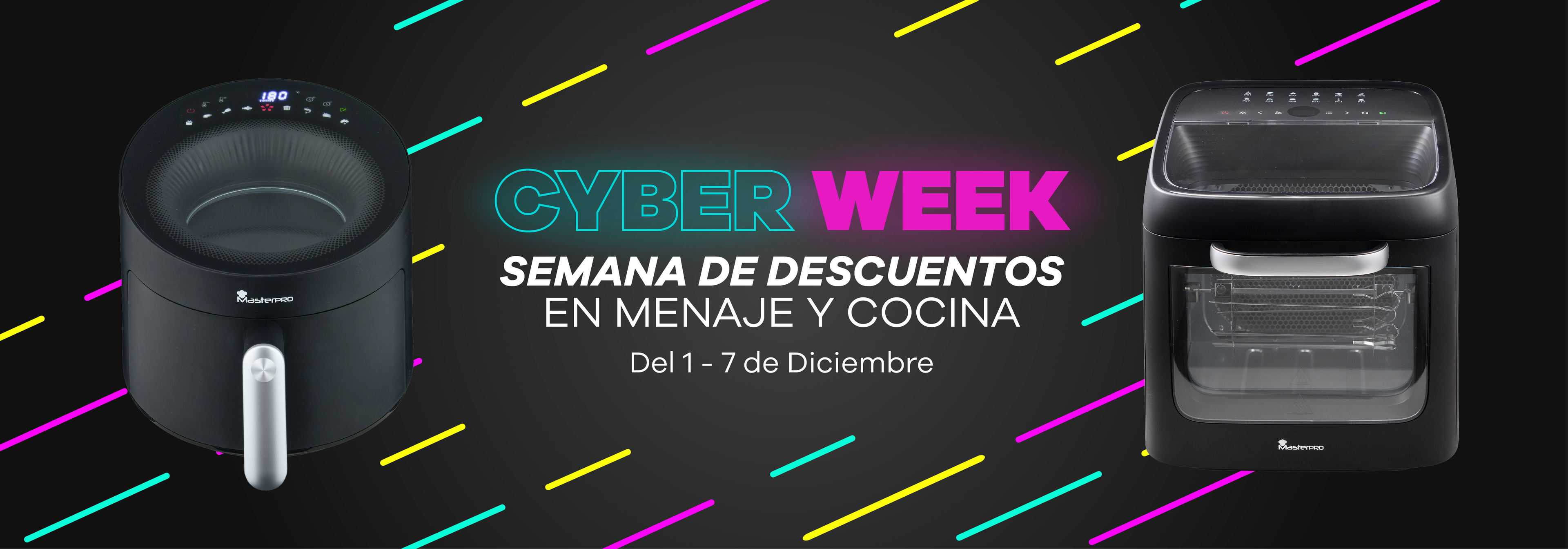 Cyber Week descuentos en pequeño electrodomestico