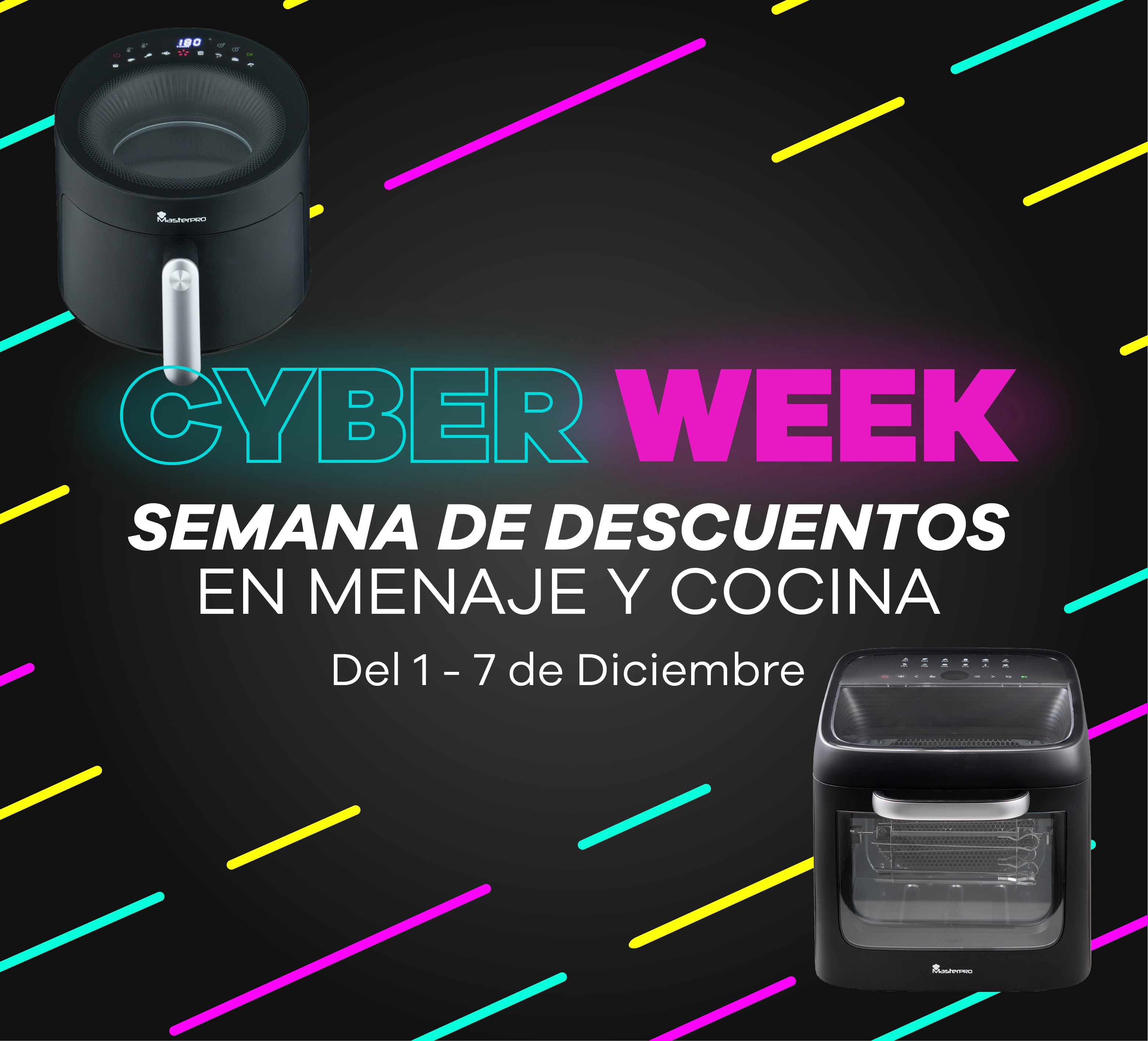 Cyber Week descuentos en pequeño electrodomestico