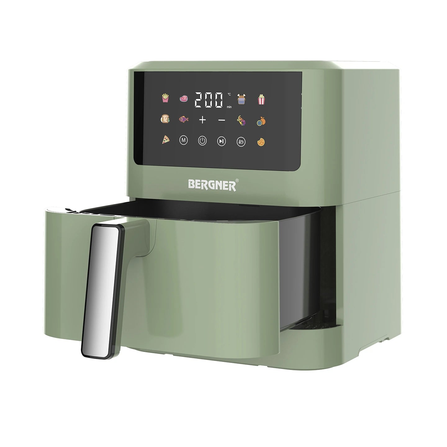Freidora de Aire 1800W Midnight II 6.9L 8 Programas - Bergner