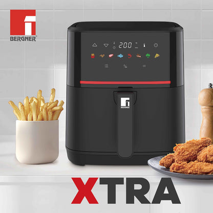 Freidora de Aire 2200W 6.5L 8 Programas Xtra 650 - Bernger