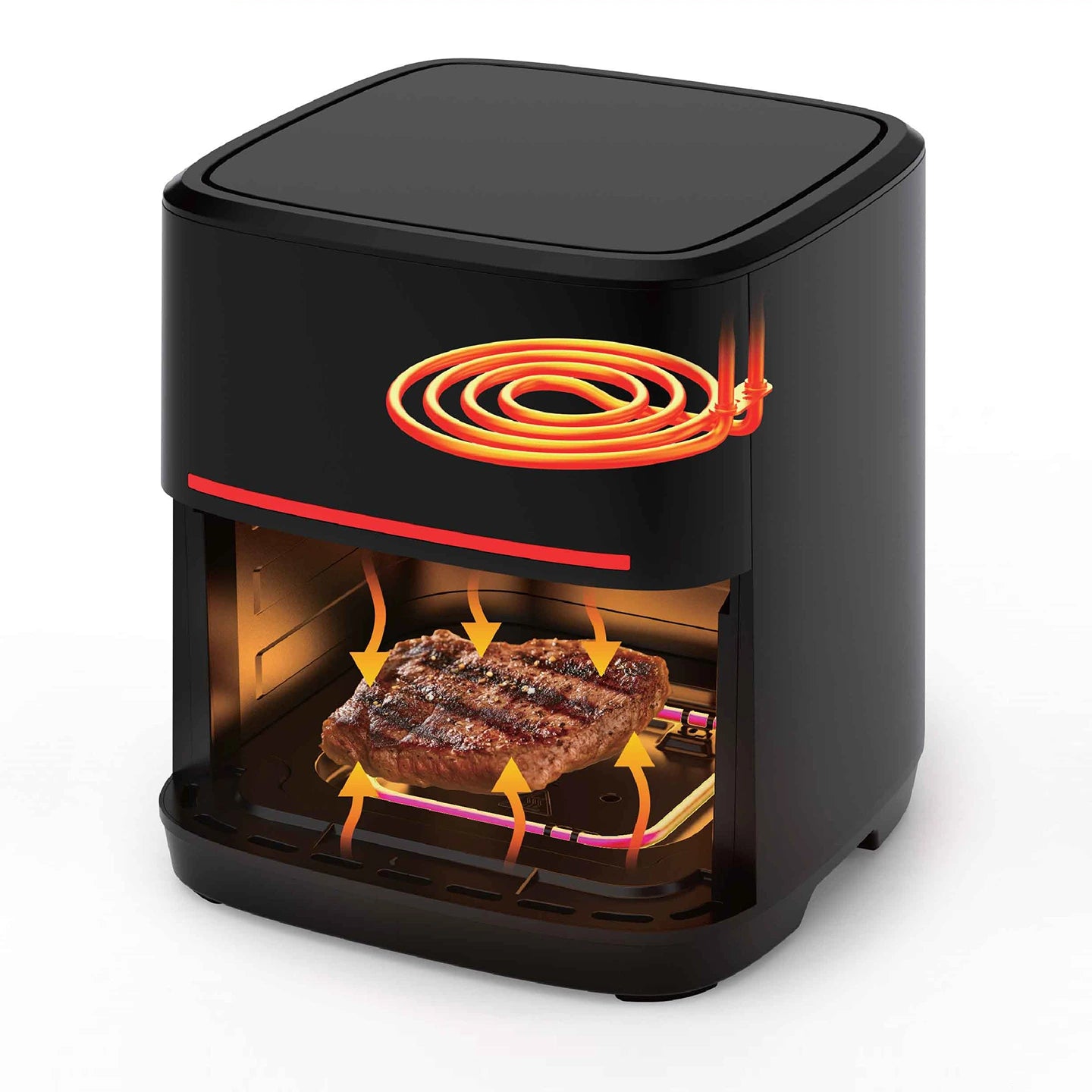 Freidora de Aire 2200W 8L 8 Programas Xtra 800 - Bernger