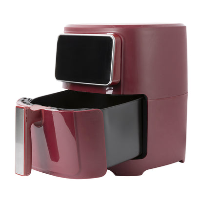 Freidora de aire Maroon de 1800W 6,9L y 8 programas preestablecidos - Bergner