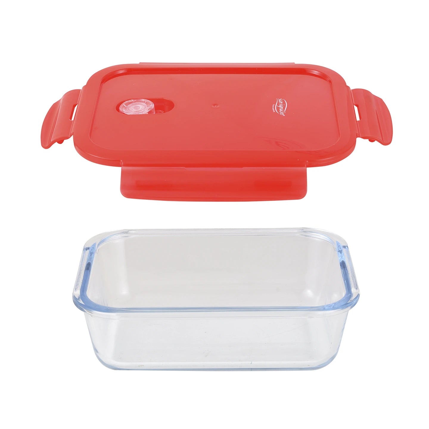 Hermético Rectangular Magna 1,5L Cristal de Borosilicato - San Ignacio