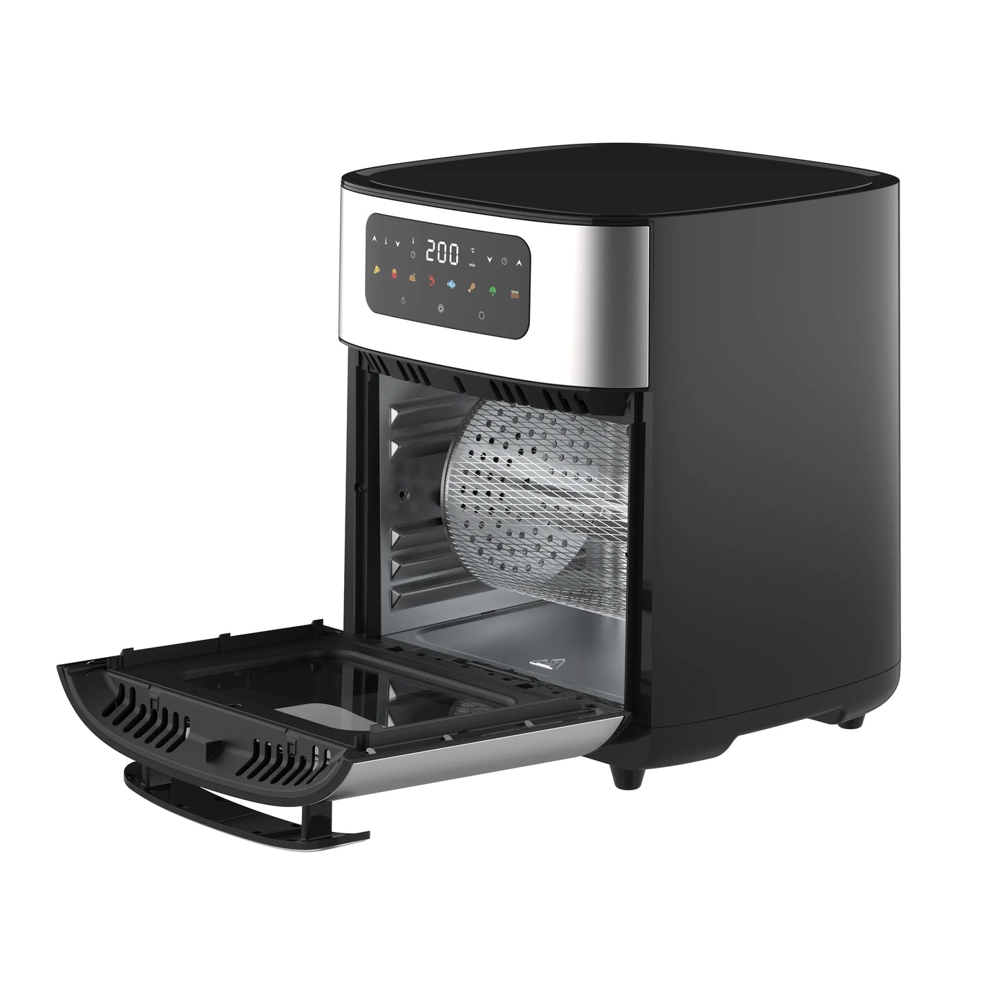 Freidora de aire MasterPRO de 1700W y capacidad de 10L - Foodies Collection