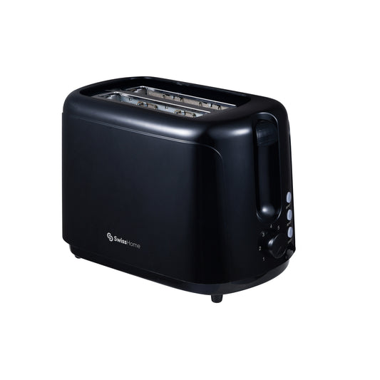 Tostadora Swiss Home de 700W, 2 ranuras y 7 velocidades - Dark