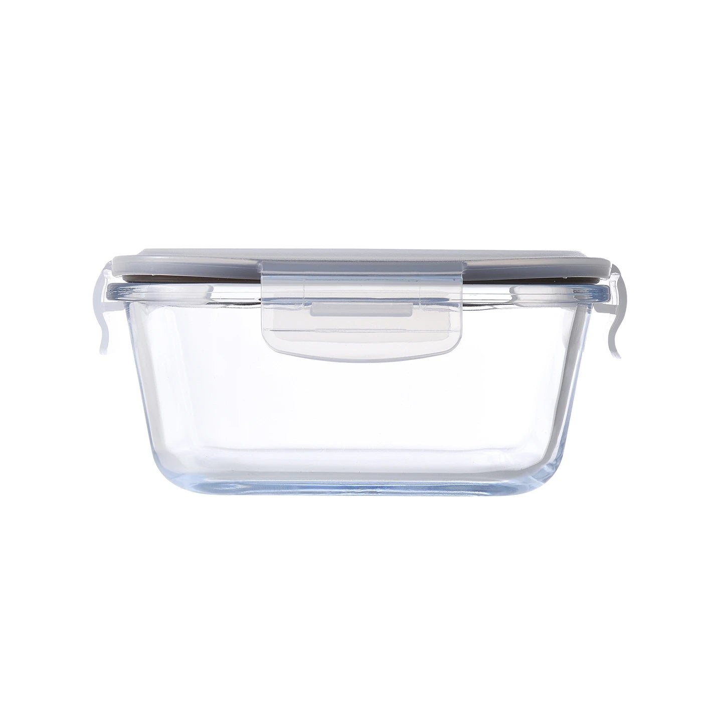 Hermético Cuadrado 800ml de Vidrio Borosilicato Naturally - Bergner
