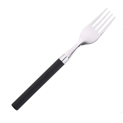 Juego de Cuberteria 24 Piezas Acero Inox Happie Black - San Ignacio
